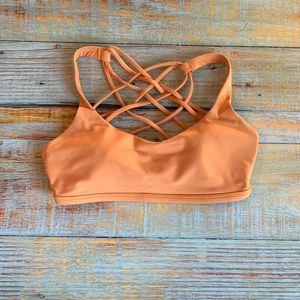 SOLD Lululemon Free to be Wild Bra Monarch Orange